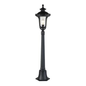 Chicago 1 Light Small Pillar Lantern - Textured Black