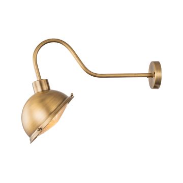 Chiswick 1Lt Brass Sign Light - Antique Brass