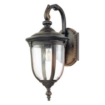 Cleveland 1 Light Medium Wall Lantern - Weathered Bronze