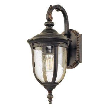 Cleveland 1 Light Small Wall Lantern - Weathered Bronze