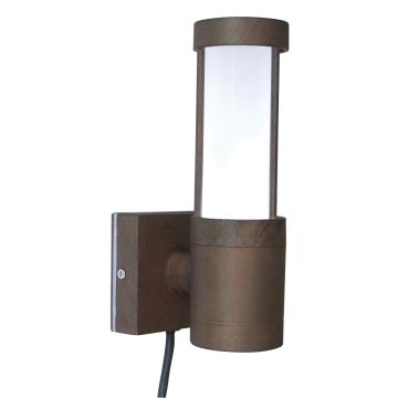 Beta Plain Wall Lantern - Aged Iron