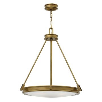 Collier 4 Light Pendant - Heritage Brass