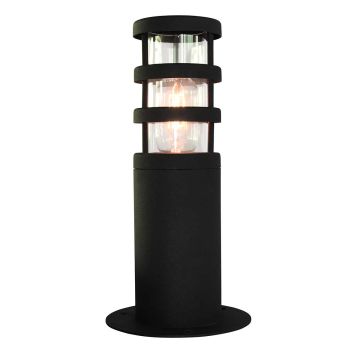 Hornbaek 1 Light Pedestal Lantern - Black