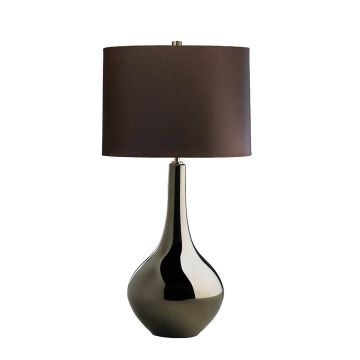 Job 1 Light Table Lamp - Bronze Metallic, Brown Shade