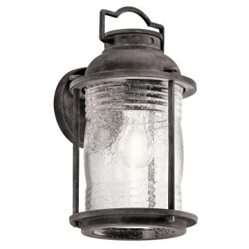 Ashland Bay 1 Light Medium Wall Lantern - Weathered Zinc