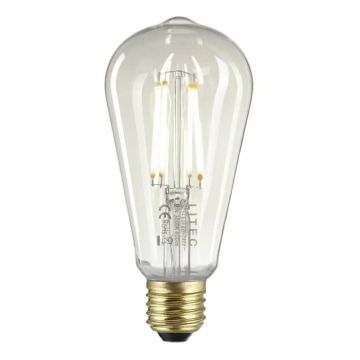 Clear Edison LED E27 Lamp - Clear Glass
