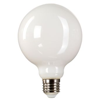 White Globe LED E27 Lamp - Opal