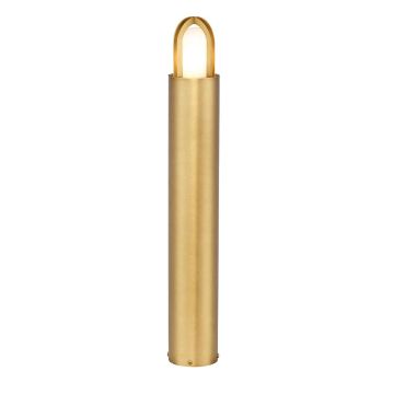Paignton 1 Light Bollard - Brushed Brass