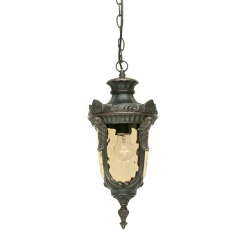 Philadelphia 1 Light Medium Chain Lantern - Old Bronze