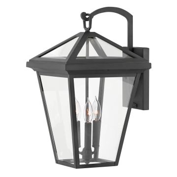 Alford Place 3 Light Large Wall Lantern - Museum Black