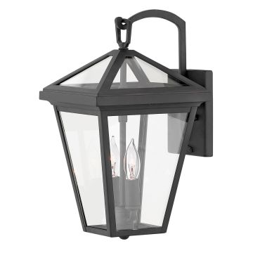 Alford Place 2 Light Small Wall Lantern - Museum Black
