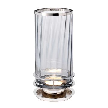 Arno Table Lamp - Smoke - Polished Nickel