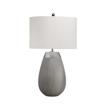 Harrow 1 Light Table Lamp - Silver