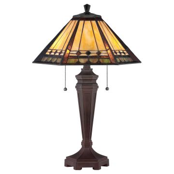 Arden 2 Light Table Lamp - Bronze Patina