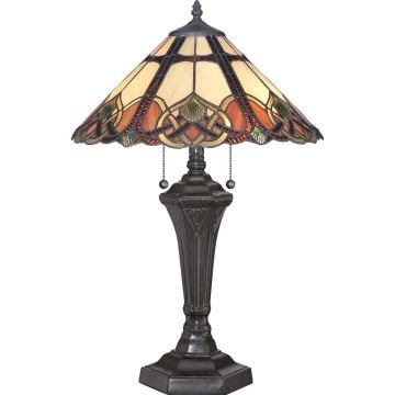 Cambridge 2 Light Table Lamp - Vintage Bronze