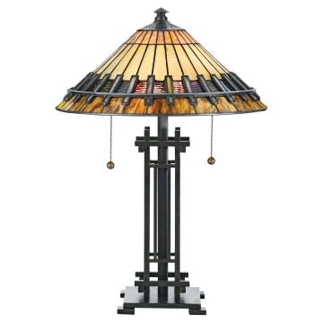 Chastain 2 Light Table Lamp - Vintage Bronze