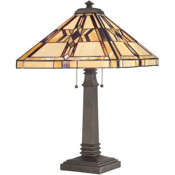 Finton 2 Light Table Lamp - Vintage Bronze
