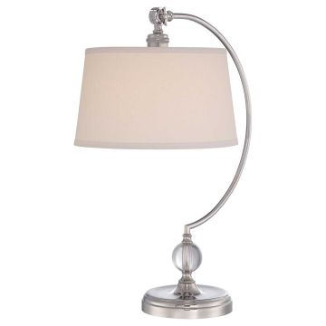 Jenkins 1 Light Table Lamp - Polished Nickel