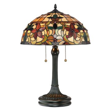Kami 2 Light Table Lamp - Vintage Bronze