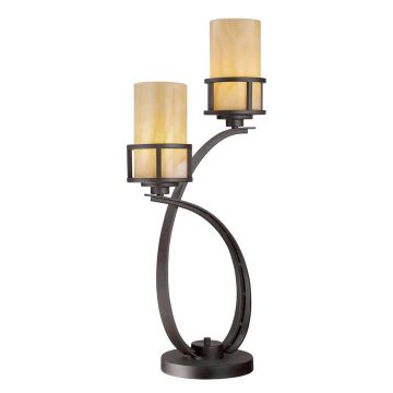 Kyle 2 Light Table Lamp - Imperial Bronze