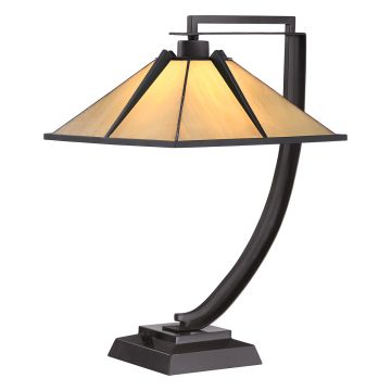 Pomeroy 1lt Table Lamp - Western Bronze