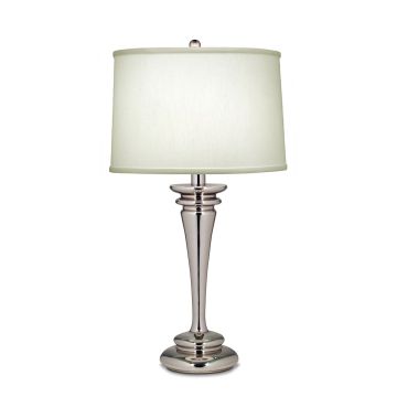 Brooklyn 1 Light Table Lamp - Polished Nickel
