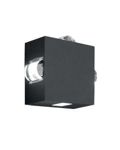 Agner 4 Light Wall Light - Graphite