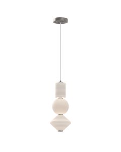 Bijou LED Pendant - Brushed Nickel