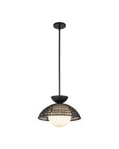 Perth 1 lt Pendant - Matte Black