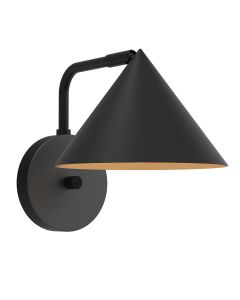 Remyck 1 lt Wall Light - Matte Black