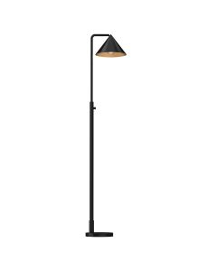 Remyck 1 lt Floor Lamp - Matte Black
