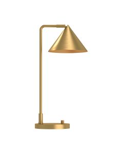 Remyck 1 lt Table Lamp - Brushed Gold
