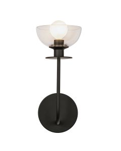 Sylvia 1 lt Wall Light - Matte Black