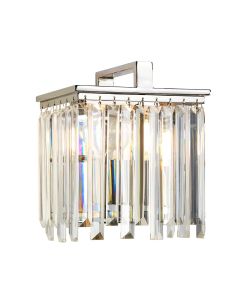 Aries 1 Light Wall Light - Polished Nickel