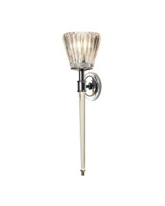 Agatha 2 Light Wall Light - Polished Chrome