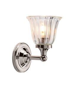 Austen 1 Light Wall Light - Polished Nickel