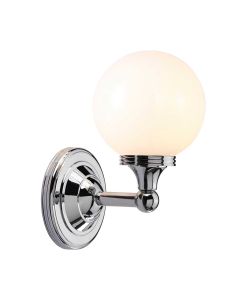 Austen 1 Light Wall Light - Polished Chrome