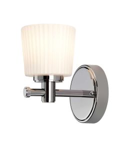 Binstead 1 Light Wall Light - Polished Chrome