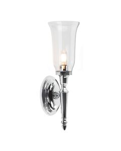 Dryden 1 Light Wall Light - Polished Chrome LED G9