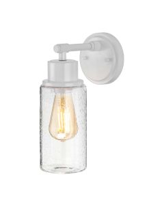 Morvah 1 Light Wall Light - White