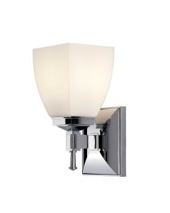 Shirebrook 1 Light Wall Light - Polished Chrome