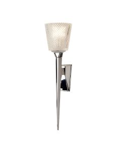 Verity 1 Light Wall Light - Polished Chrome