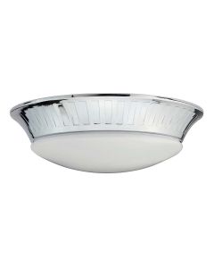 Whitby 1 Light Flush - Polished Chrome