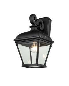 Bayview 1 Light Large Wall Lantern - Black