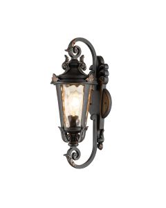Baltimore 1 Light Medium Wall Lantern - Weathered Bronze