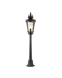 Baltimore 1 Light Medium Pillar - Weathered Bronze