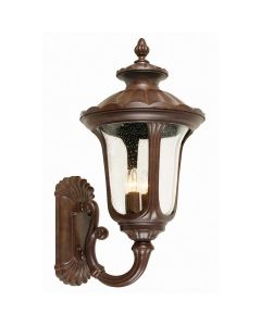 Chicago 4 Light Large Up Lantern - Rusty Bronze Patina