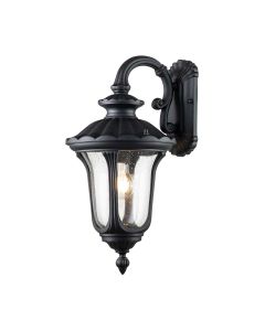 Chicago 1 Light Small Wall Lantern - Textured Black