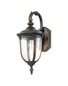 Cleveland 1 Light Medium Wall Lantern - Weathered Bronze
