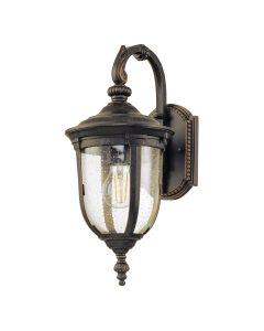 Cleveland 1 Light Small Wall Lantern - Weathered Bronze
